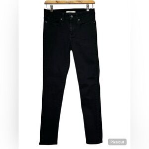 Levi’s 711 SKINNY Jeans Black Women’s Size 27.